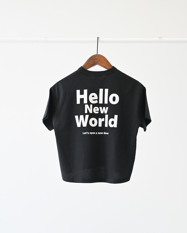 【フォブ】Hello Tシャツ / ブラック