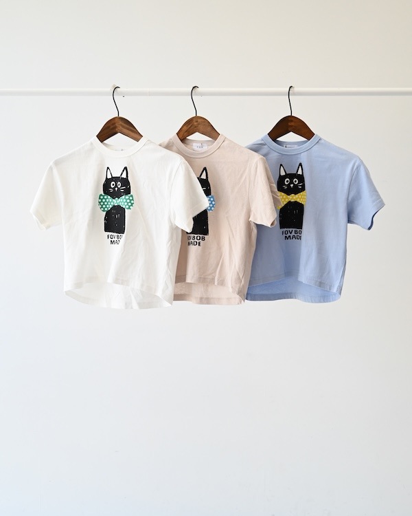 【フォブ】F/B CAT Tシャツ / ホワイト