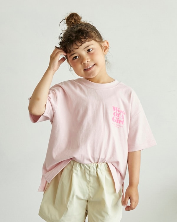 【アンディニー】Words of Tシャツ / ピンク