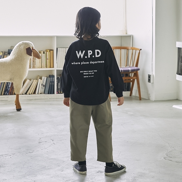 【25FW】W.P.D L/S Tシャツ / ブラック