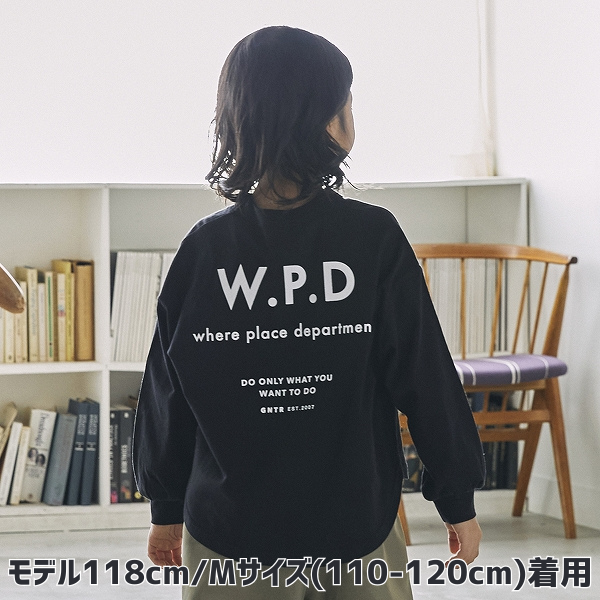 【25FW】W.P.D L/S Tシャツ / ブラック
