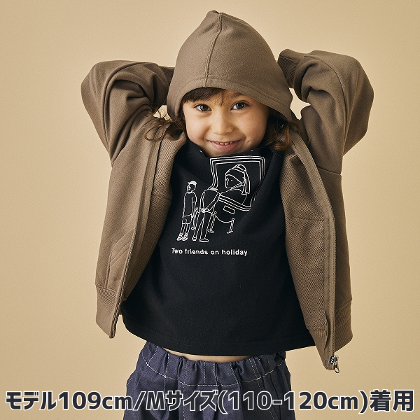 【25FW】ジップパーカー / アッシュグレー