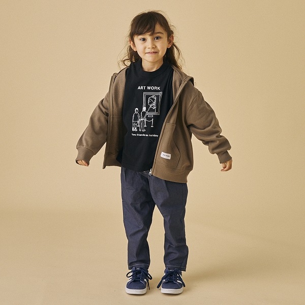 【25FW】ジップパーカー / アッシュグレー