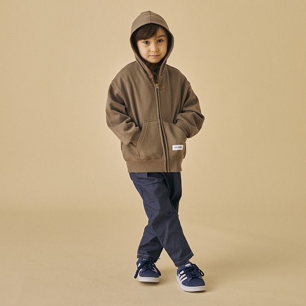 【25FW】ジップパーカー / アッシュグレー