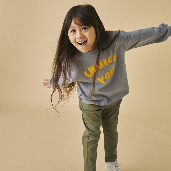 【25FW】CHOICEYOU L/S Tシャツ / ブルーグレー