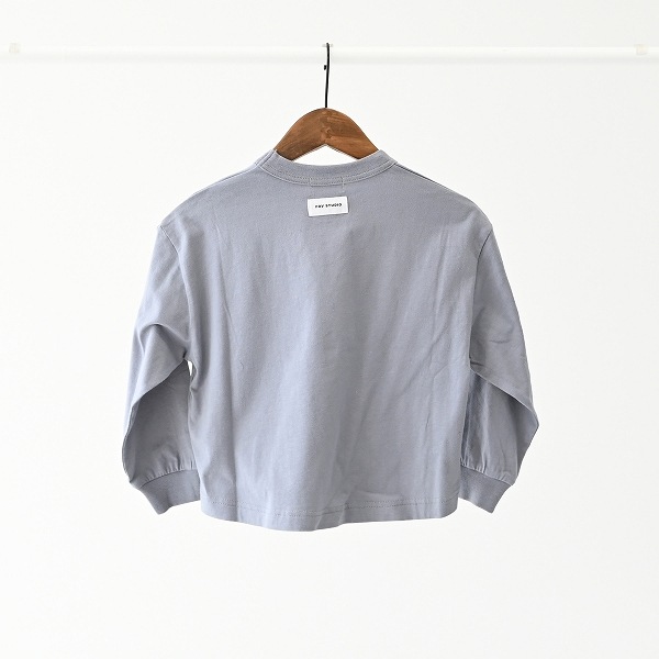【25FW】CHOICEYOU L/S Tシャツ / ブルーグレー