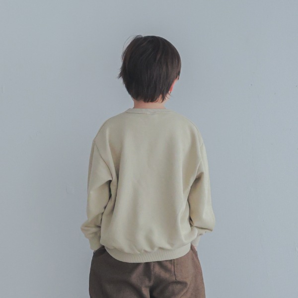 【25FW】ベーシック トレーナー / サンド