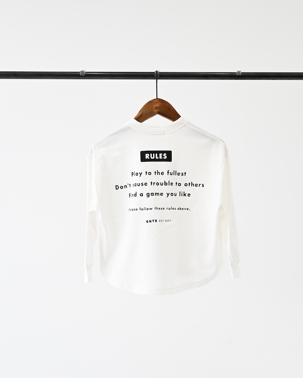【ジェネレーター】AFTER L/S Tシャツ / ホワイト