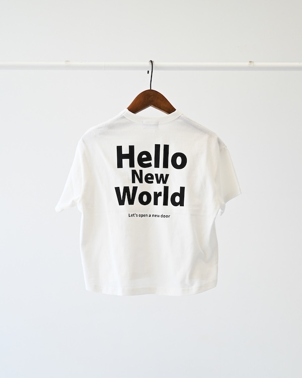 【フォブ】Hello Tシャツ / ホワイト