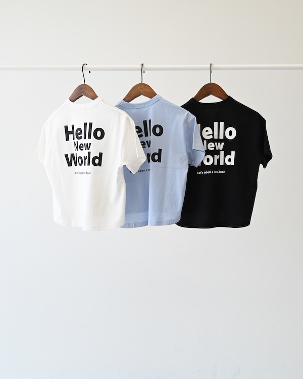 【フォブ】Hello Tシャツ / ホワイト