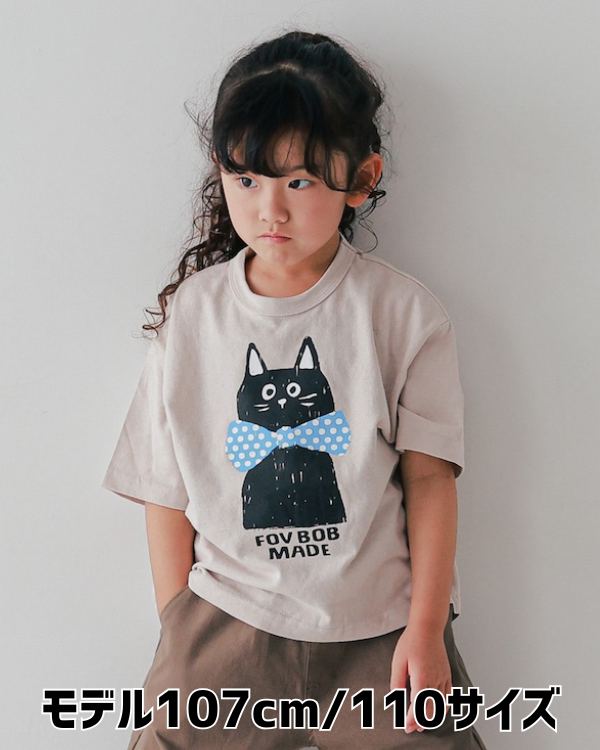 【フォブ】F/B CAT Tシャツ / サンド