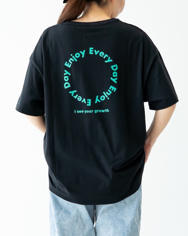 【フォブ】Enjoy Tシャツ / ブラック