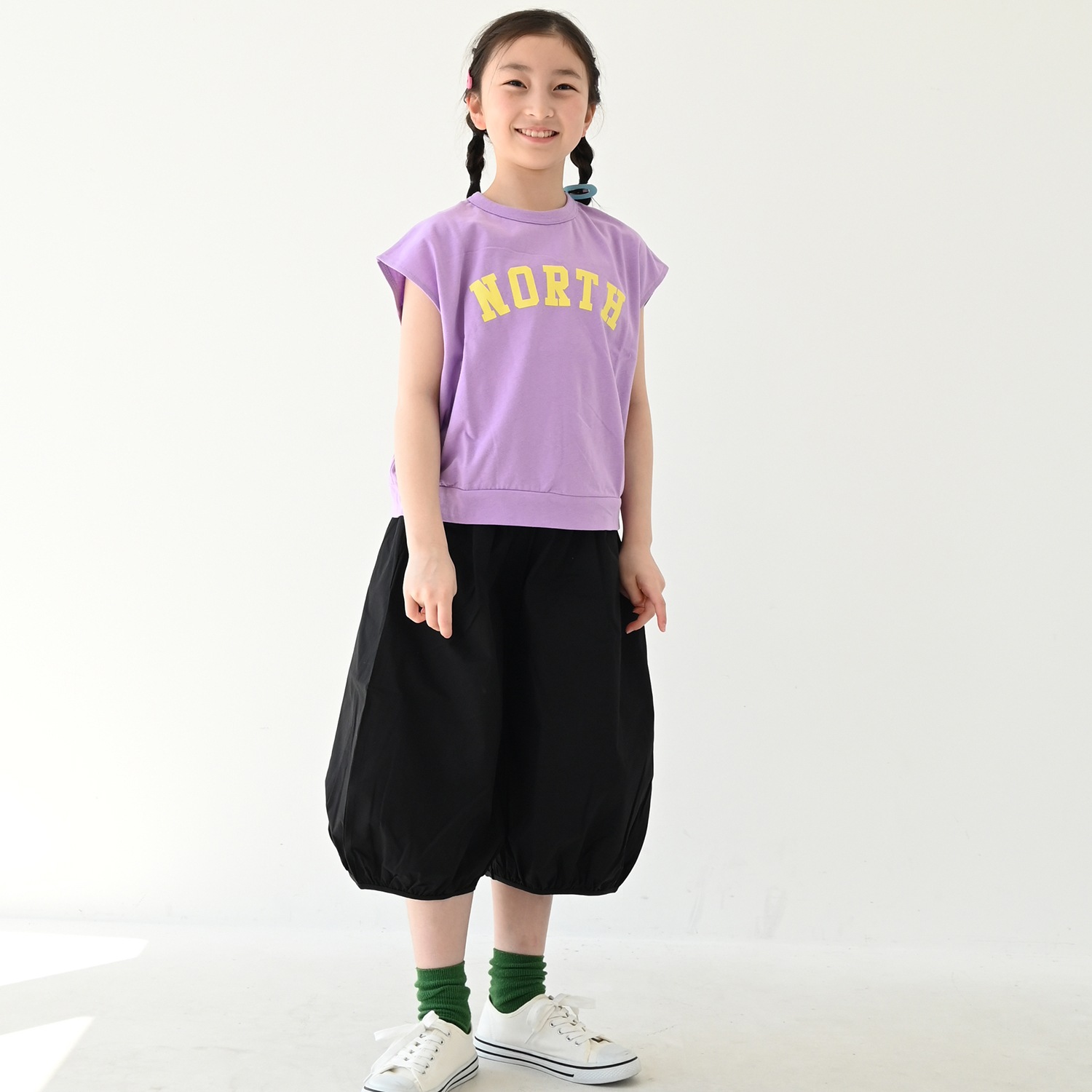 【25SS】ガウチョパンツ / ブラック