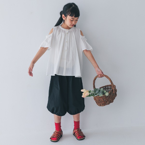 【25SS】ガウチョパンツ / ブラック