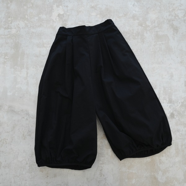 【25SS】ガウチョパンツ / ブラック