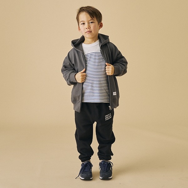 【25FW】ジップパーカー / チャコールグレー