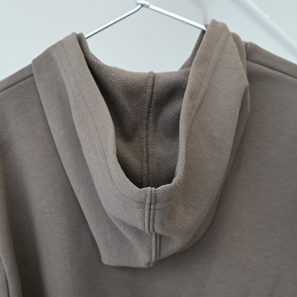 【25FW】ジップパーカー / チャコールグレー