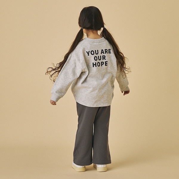 【25FW】HOPE トレーナー / 杢グレー