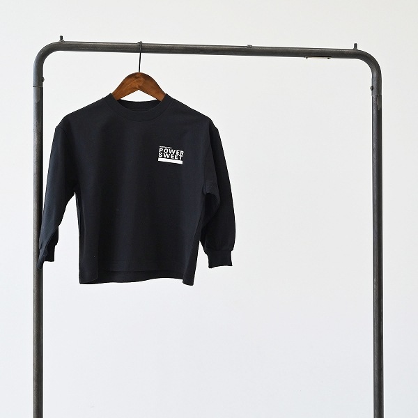 【25FW】POWERSWEET L/S Tシャツ / ブラック