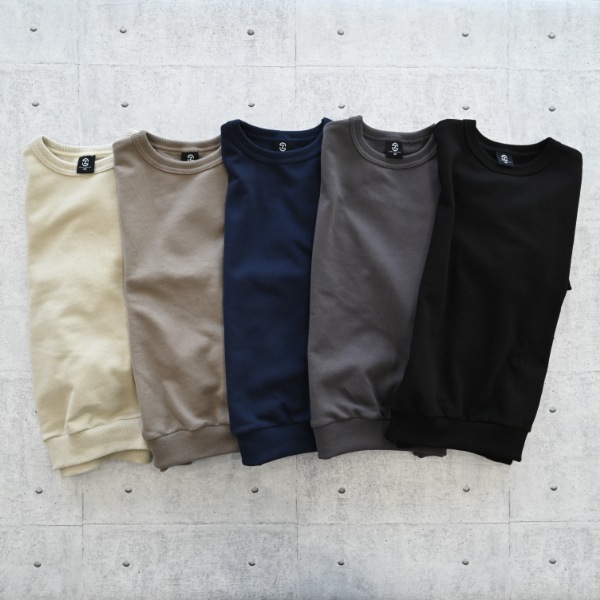 【25FW】ベーシック トレーナー / ベージュ