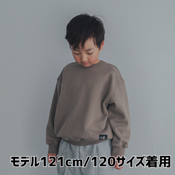 【25FW】ベーシック トレーナー / ベージュ