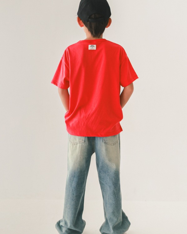 【ジーンズベー】FOUNDTシャツ / レッド