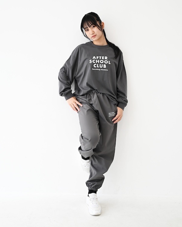 【ジェネレーター】AFTER L/S Tシャツ / チャコールグレー