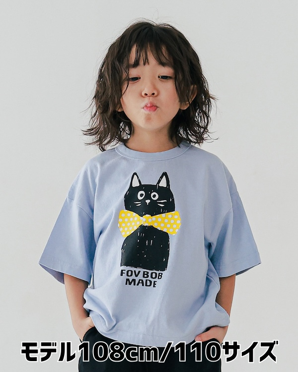 【フォブ】F/B CAT Tシャツ / サックス