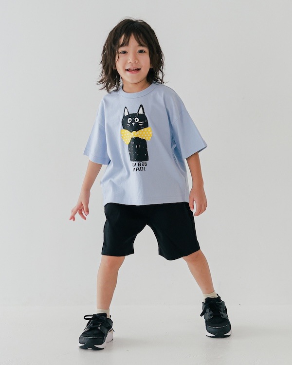 【フォブ】F/B CAT Tシャツ / サックス