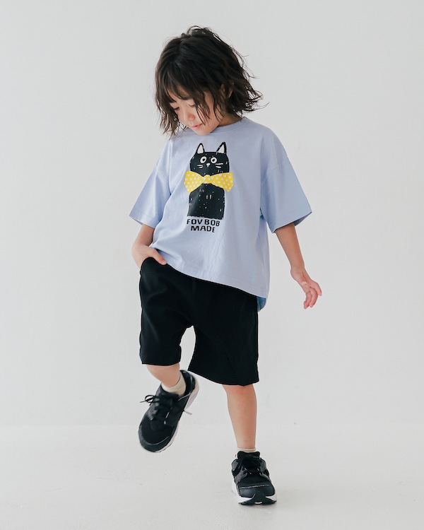 【フォブ】F/B CAT Tシャツ / サックス
