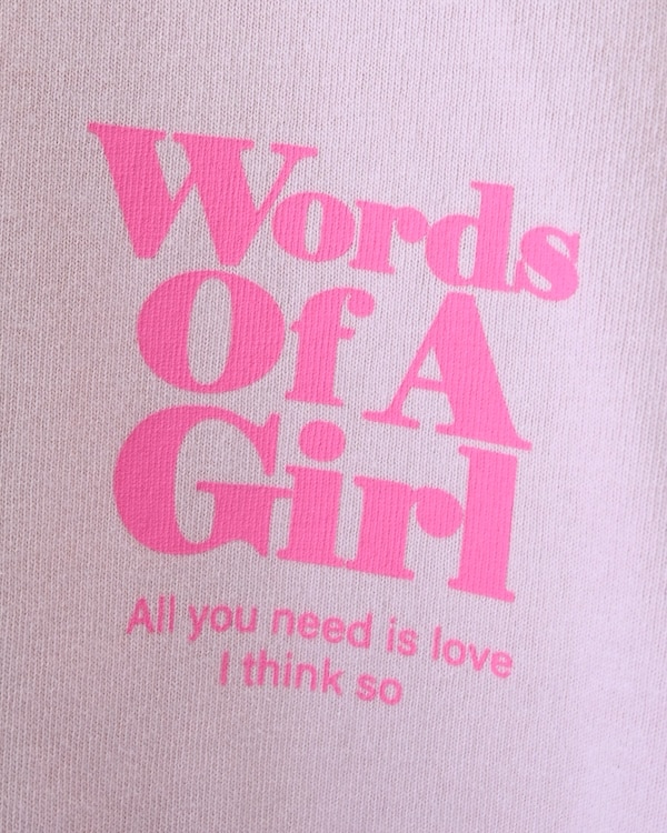 【アンディニー】Words of Tシャツ / ホワイト