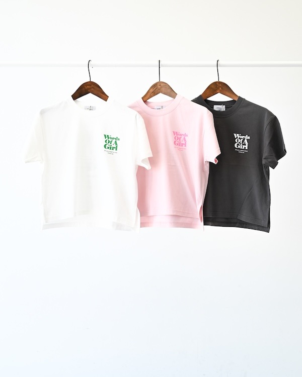 【アンディニー】Words of Tシャツ / ホワイト