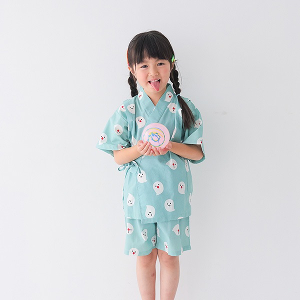 【定番】nicohrat 甚平 / ブルー