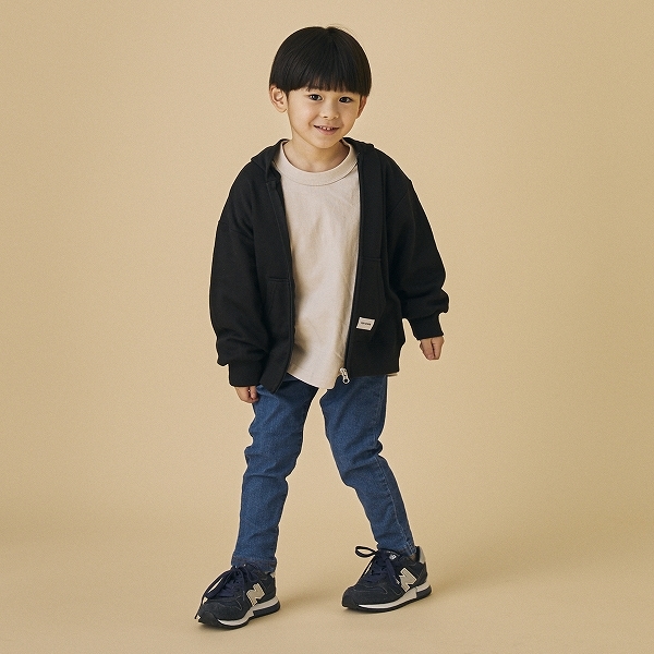 【25FW】ジップパーカー / ブラック