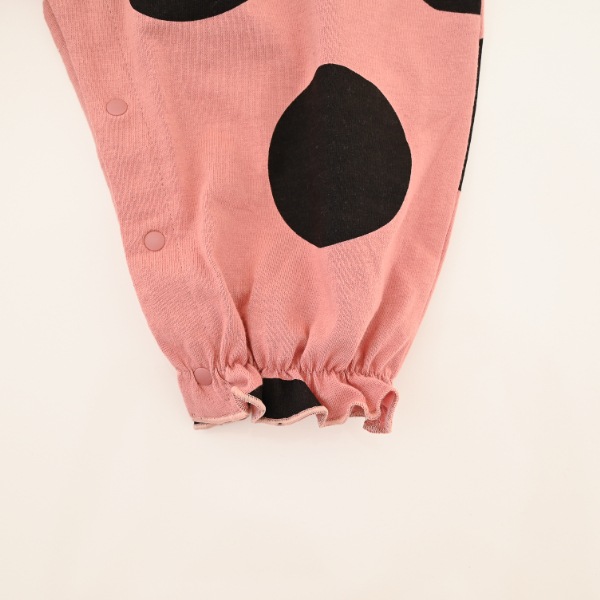 【25FW】アラカルト フリルロンパース / カメオブラウン