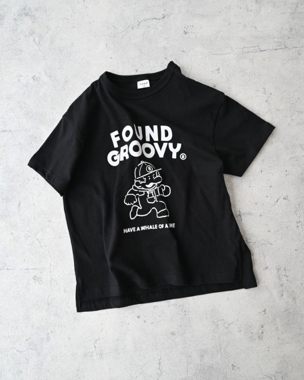 【26PS】FOUNDTシャツ / ブラック