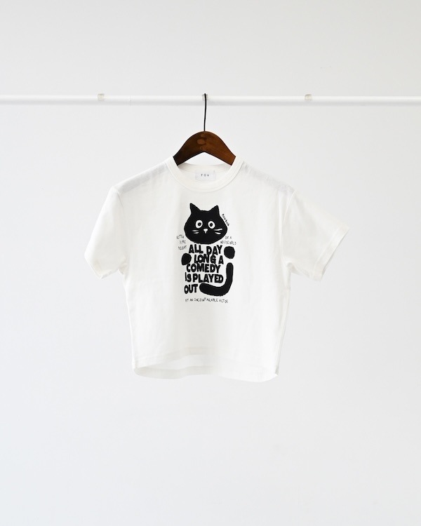 【フォブ】F/B CAT Tシャツ / ホワイト