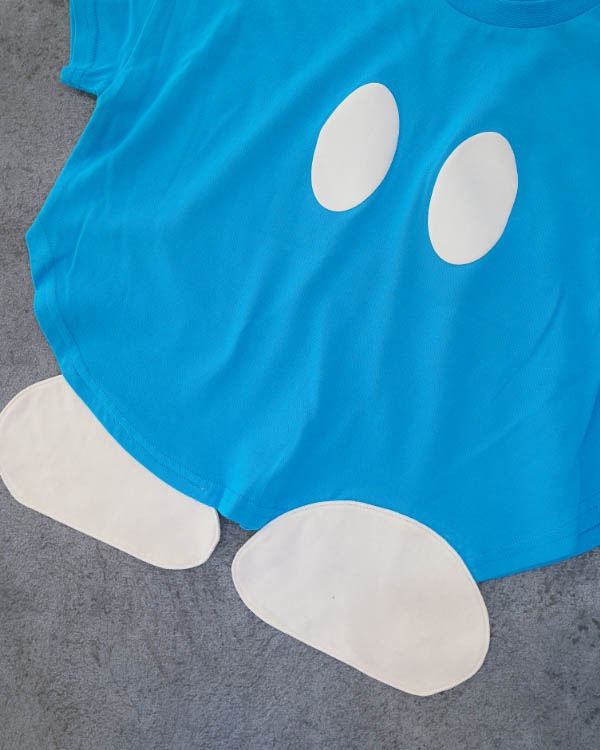 【26SS】ボンバーなりきり Tシャツ / ブルー