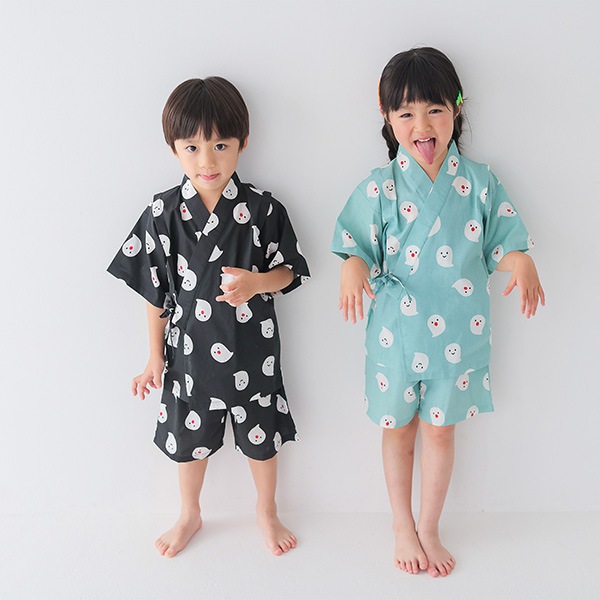 【定番】nicohrat 甚平 / ブラック