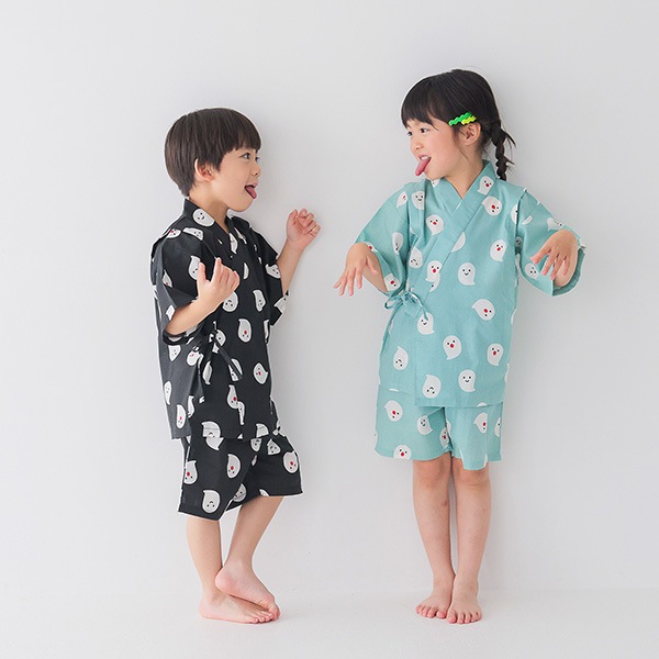 【定番】nicohrat 甚平 / ブラック