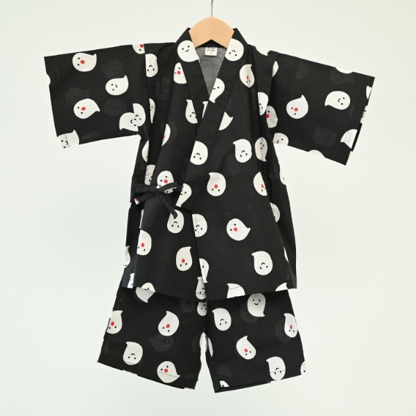 【定番】nicohrat 甚平 / ブラック