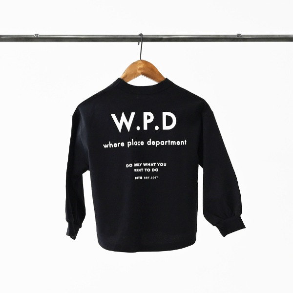 【25FW】W.P.D L/S Tシャツ / ブラック