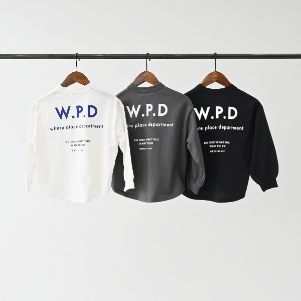 【25FW】W.P.D L/S Tシャツ / ブラック
