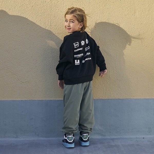 【25FW】camera トレーナー / ブラック