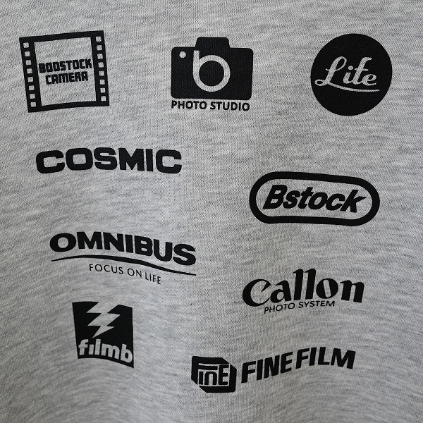 【25FW】camera トレーナー / ブラック