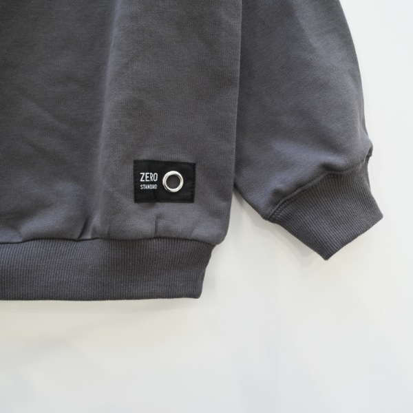 【25FW】ベーシック トレーナー / チャコールグレー