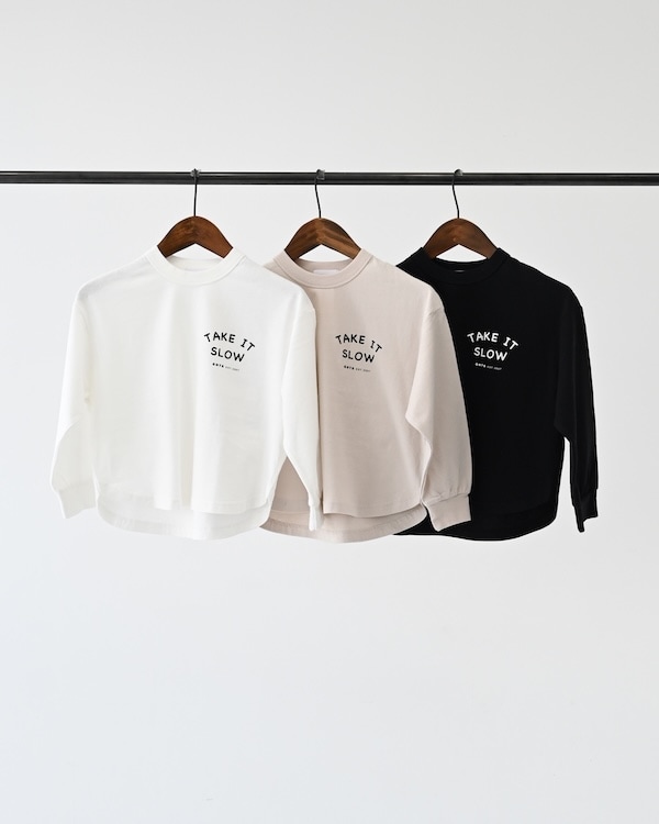 【26PS】TAKE IT L/S Tシャツ / ホワイト