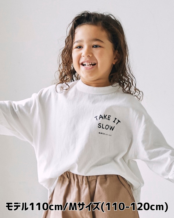 【26PS】TAKE IT L/S Tシャツ / ホワイト