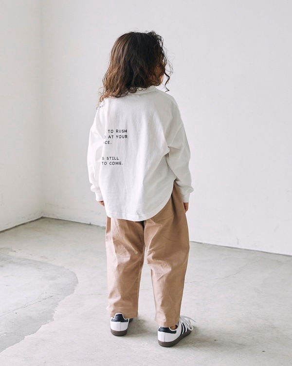 【26PS】TAKE IT L/S Tシャツ / ホワイト