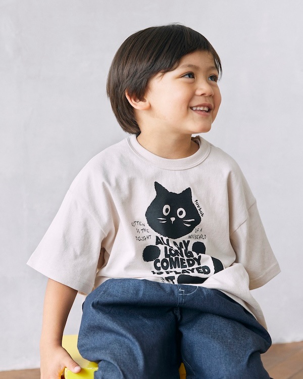 【26PS】F/B CAT Tシャツ / サンド